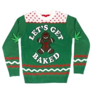 Let’s Get Baked Christmas Sweater